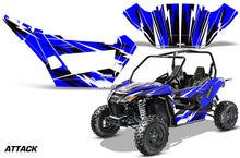 Load image into Gallery viewer, Graphics Kit Decal Wrap For Arctic Cat Wildcat Sport XT 700 2015-2016 ATTACK BLUE-atv motorcycle utv parts accessories gear helmets jackets gloves pantsAll Terrain Depot