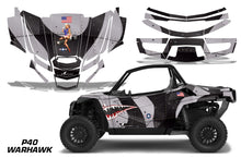 Load image into Gallery viewer, UTV Graphics Kit Decal Sticker Wrap For Textron Wildcat XX 2018+ WARHAWK BLACK-atv motorcycle utv parts accessories gear helmets jackets gloves pantsAll Terrain Depot