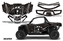 Load image into Gallery viewer, UTV Graphics Kit Decal Sticker Wrap For Textron Wildcat XX 2018+ REAPER BLACK-atv motorcycle utv parts accessories gear helmets jackets gloves pantsAll Terrain Depot
