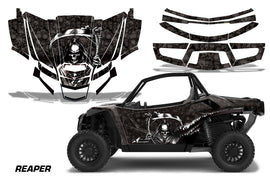 UTV Graphics Kit Decal Sticker Wrap For Textron Wildcat XX 2018+ REAPER BLACK-atv motorcycle utv parts accessories gear helmets jackets gloves pantsAll Terrain Depot
