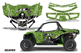 UTV Graphics Kit Decal Sticker Wrap For Textron Wildcat XX 2018+ REAPER GREEN-atv motorcycle utv parts accessories gear helmets jackets gloves pantsAll Terrain Depot
