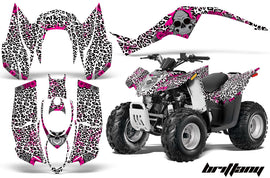 ATV Decal Graphic Kit Wrap For Arctic Cat DVX50 DVX90 Quad 2008-2017 BRITTANY PINK WHITE-atv motorcycle utv parts accessories gear helmets jackets gloves pantsAll Terrain Depot