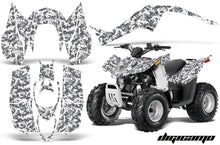 Load image into Gallery viewer, ATV Decal Graphic Kit Wrap For Arctic Cat DVX50 DVX90 Quad 2008-2017 DIGICAMO WHITE-atv motorcycle utv parts accessories gear helmets jackets gloves pantsAll Terrain Depot