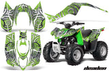 ATV Decal Graphic Kit Wrap For Arctic Cat DVX50 DVX90 Quad 2008-2017 DEADEN GREEN