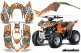 ATV Decal Graphic Kit Wrap For Arctic Cat DVX50 DVX90 Quad 2008-2017 DEADEN ORANGE