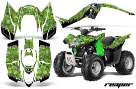 ATV Decal Graphic Kit Wrap For Arctic Cat DVX50 DVX90 Quad 2008-2017 REAPER GREEN-atv motorcycle utv parts accessories gear helmets jackets gloves pantsAll Terrain Depot