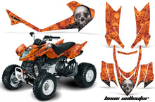 Load image into Gallery viewer, ATV Graphics Kit Quad Decal Sticker Wrap For Arctic Cat DVX400 DVX300 BONES ORANGE-atv motorcycle utv parts accessories gear helmets jackets gloves pantsAll Terrain Depot