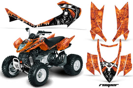 ATV Graphics Kit Quad Decal Sticker Wrap For Arctic Cat DVX400 DVX300 REAPER ORANGE-atv motorcycle utv parts accessories gear helmets jackets gloves pantsAll Terrain Depot