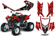 Load image into Gallery viewer, ATV Graphics Kit Quad Decal Sticker Wrap For Arctic Cat DVX400 DVX300 REAPER RED-atv motorcycle utv parts accessories gear helmets jackets gloves pantsAll Terrain Depot