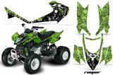 ATV Graphics Kit Quad Decal Sticker Wrap For Arctic Cat DVX400 DVX300 REAPER GREEN