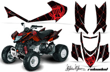 Load image into Gallery viewer, ATV Graphics Kit Quad Decal Sticker Wrap For Arctic Cat DVX400 DVX300 RELOADED RED BLACK-atv motorcycle utv parts accessories gear helmets jackets gloves pantsAll Terrain Depot