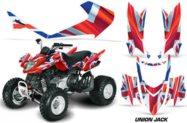 ATV Graphics Kit Quad Decal Sticker Wrap For Arctic Cat DVX400 DVX300 UNION JACK-atv motorcycle utv parts accessories gear helmets jackets gloves pantsAll Terrain Depot