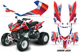 ATV Graphics Kit Quad Decal Sticker Wrap For Arctic Cat DVX400 DVX300 UNION JACK