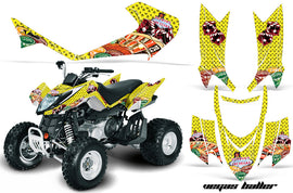 ATV Graphics Kit Quad Decal Sticker Wrap For Arctic Cat DVX400 DVX300 VEGAS YELLOW-atv motorcycle utv parts accessories gear helmets jackets gloves pantsAll Terrain Depot