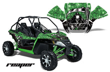 Load image into Gallery viewer, UTV Graphics Kit Decal Sticker Wrap For Arctic Cat Wildcat EPS 2012-2016 REAPER GREEN-atv motorcycle utv parts accessories gear helmets jackets gloves pantsAll Terrain Depot