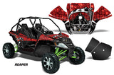 UTV Graphics Kit Decal Sticker Wrap For Arctic Cat Wildcat EPS 2012-2016 REAPER RED