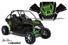 Load image into Gallery viewer, UTV Graphics Kit Decal Sticker Wrap For Arctic Cat Wildcat EPS 2012-2016 RELOADED GREEN BLACK-atv motorcycle utv parts accessories gear helmets jackets gloves pantsAll Terrain Depot