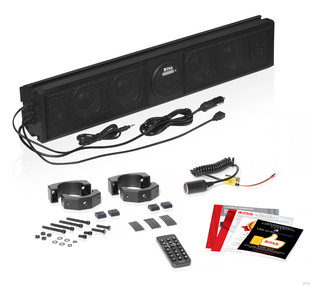 BOSS AUDIO 26" RIOT SOUND BAR BRT26A