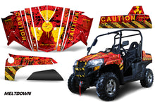 Load image into Gallery viewer, UTV Graphics Kit Decal Sticker Wrap For Bennche Spire 800 2010-2017 MELTDOWN YELLOW RED-atv motorcycle utv parts accessories gear helmets jackets gloves pantsAll Terrain Depot