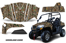 UTV Graphics Kit Decal Sticker Wrap For Bennche Spire 800 2010-2017 WOODLAND CAMO-atv motorcycle utv parts accessories gear helmets jackets gloves pantsAll Terrain Depot