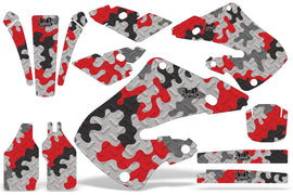 Dirt Bike Graphics Kit Decal Wrap For Honda CR125 1998-1999 CR250 1997-1999 CAMOPLATE RED-atv motorcycle utv parts accessories gear helmets jackets gloves pantsAll Terrain Depot