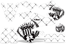 Load image into Gallery viewer, Dirt Bike Graphics Kit Decal Wrap For Honda CR125 1998-1999 CR250 1997-1999 RELOADED BLACK WHITE-atv motorcycle utv parts accessories gear helmets jackets gloves pantsAll Terrain Depot