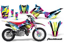 Load image into Gallery viewer, Dirt Bike Decal Graphic Kit Wrap For Honda CRF110 CRF 110 2013-2018 FLASHBACK-atv motorcycle utv parts accessories gear helmets jackets gloves pantsAll Terrain Depot