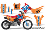 Dirt Bike Decal Graphic Kit Wrap For Honda CRF110 CRF 110 2013-2018 GENERAL LEE