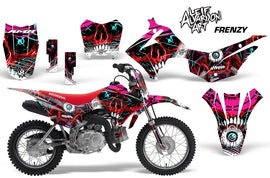Dirt Bike Decal Graphic Kit Wrap For Honda CRF110 CRF 110 2013-2018 FRENZY RED-atv motorcycle utv parts accessories gear helmets jackets gloves pantsAll Terrain Depot