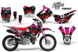 Dirt Bike Decal Graphic Kit Wrap For Honda CRF110 CRF 110 2013-2018 FRENZY RED