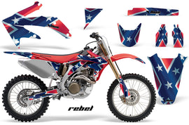 Dirt Bike Graphics Kit Decal Sticker Wrap For Honda CRF450R 2005-2008 REBEL-atv motorcycle utv parts accessories gear helmets jackets gloves pantsAll Terrain Depot
