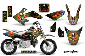 Dirt Bike Graphics Kit Decal Wrap For Honda CRF50 CRF 50 2004-2013 EDHP GREEN-atv motorcycle utv parts accessories gear helmets jackets gloves pantsAll Terrain Depot