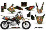 Dirt Bike Graphics Kit Decal Wrap For Honda CRF50 CRF 50 2014-2018 EDHP GREEN
