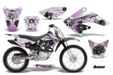 Dirt Bike Graphics Kit Decal Sticker Wrap For Honda CRF80 2004-2010 LUNA PURPLE