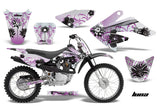 Dirt Bike Graphics Kit Decal Sticker Wrap For Honda CRF70 2004-2015 LUNA PURPLE