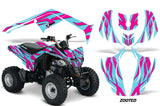ATV Decal Graphics Kit Wrap For Can-Am DS250 DS 250 Bombardier 2006-2016 ZOOTED PINK AQUA
