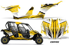 Load image into Gallery viewer, UTV Decal Graphic Kit Wrap For Can-Am Maverick MAX 1000R 4 Door 2017-2018 EMPIRE YELLOW-atv motorcycle utv parts accessories gear helmets jackets gloves pantsAll Terrain Depot