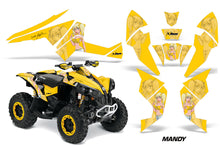 Load image into Gallery viewer, ATV Decal Graphics Kit Quad Wrap For Can-Am Renegade 500 X/R 800X/R 1000 MANDY YELLOW-atv motorcycle utv parts accessories gear helmets jackets gloves pantsAll Terrain Depot