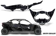 Load image into Gallery viewer, Half Graphics Kit Decal Wrap For Can-Am Maverick X3 MAX DS RS 4D 2016+ DEATH DEALER-atv motorcycle utv parts accessories gear helmets jackets gloves pantsAll Terrain Depot
