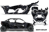 Full Graphics Kit Decal Wrap For Can-Am Maverick X3 MAX DS RS 4D 2016+ DEATH DEALER