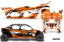 Load image into Gallery viewer, Full Graphics Kit Decal Wrap For Can-Am Maverick X3 MAX DS RS 4D 2016+ EMPIRE ORANGE-atv motorcycle utv parts accessories gear helmets jackets gloves pantsAll Terrain Depot