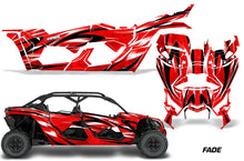 Load image into Gallery viewer, Full Graphics Kit Decal Wrap For Can-Am Maverick X3 MAX DS RS 4D 2016+ FADE RED-atv motorcycle utv parts accessories gear helmets jackets gloves pantsAll Terrain Depot