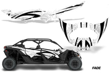 Load image into Gallery viewer, Half Graphics Kit Decal Wrap For Can-Am Maverick X3 MAX DS RS 4D 2016+ FADE WHITE-atv motorcycle utv parts accessories gear helmets jackets gloves pantsAll Terrain Depot