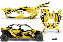 Load image into Gallery viewer, Full Graphics Kit Decal Wrap For Can-Am Maverick X3 MAX DS RS 4D 2016+ FADE YELLOW-atv motorcycle utv parts accessories gear helmets jackets gloves pantsAll Terrain Depot