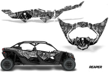 Load image into Gallery viewer, Half Graphics Kit Decal Wrap For Can-Am Maverick X3 MAX DS RS 4D 2016+ REAPER SILVER-atv motorcycle utv parts accessories gear helmets jackets gloves pantsAll Terrain Depot