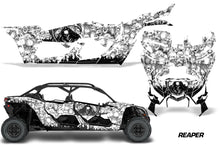 Load image into Gallery viewer, Full Graphics Kit Decal Wrap For Can-Am Maverick X3 MAX DS RS 4D 2016+ REAPER WHITE-atv motorcycle utv parts accessories gear helmets jackets gloves pantsAll Terrain Depot