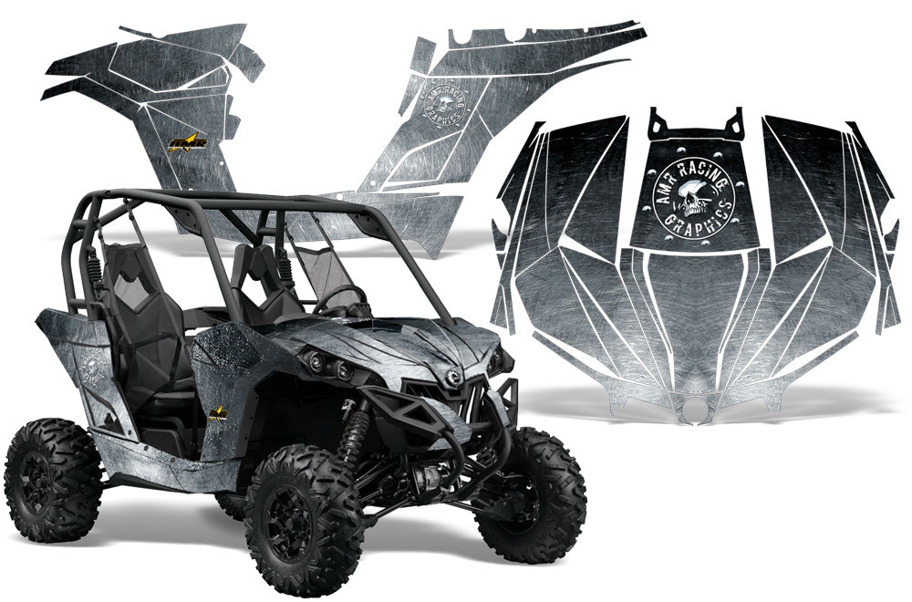 UTV Graphics Kit Decal Wrap For Can-Am BRP Maverick 1000 X/XT 2013-2016 WRATH-atv motorcycle utv parts accessories gear helmets jackets gloves pantsAll Terrain Depot
