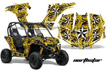 Load image into Gallery viewer, UTV Graphics Kit Decal Wrap For Can-Am BRP Maverick 1000 X/XT 2013-2016 NORTHSTAR YELLOW-atv motorcycle utv parts accessories gear helmets jackets gloves pantsAll Terrain Depot
