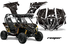 Load image into Gallery viewer, UTV Graphics Kit Decal Wrap For Can-Am BRP Maverick 1000 X/XT 2013-2016 REAPER BLACK-atv motorcycle utv parts accessories gear helmets jackets gloves pantsAll Terrain Depot