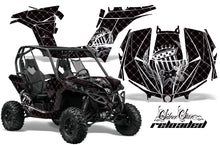 Load image into Gallery viewer, UTV Graphics Kit Decal Wrap For Can-Am BRP Maverick 1000 X/XT 2013-2016 RELOADED CHROME BLACK-atv motorcycle utv parts accessories gear helmets jackets gloves pantsAll Terrain Depot
